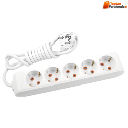 Viko Multi-Let Beşli Grup Priz Topraklı 5 Metre Beyaz (Çocuk Korumalı) 90113505